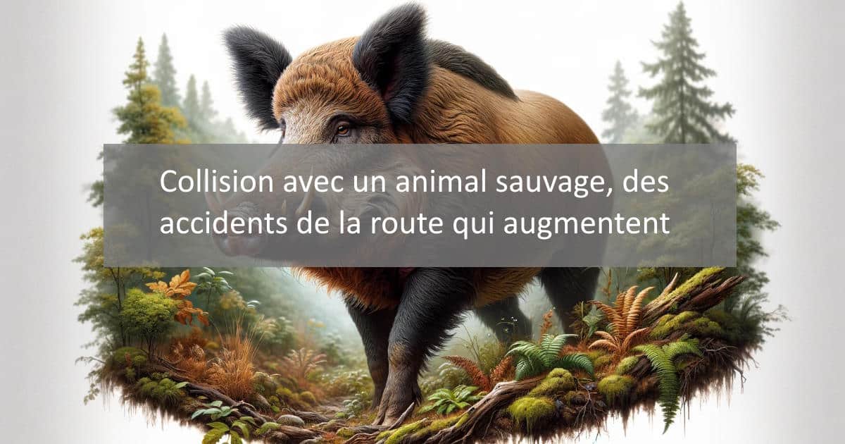 collision avec un animal sauvage