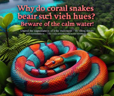 découvrez les raisons fascinantes derrière les couleurs éclatantes du serpent corail et explorez la signification de l'expression ‘se méfier de l’eau qui dort’ en lien avec certains reptiles. plongez dans l’univers coloré et complexe de la herpétologie.
