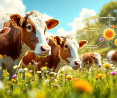 découvrez l'importance cruciale de la flore intestinale des ruminants pour la qualité de leur production. explorez comment la composition microbienne influence la digestion, la nutrition et la santé générale des animaux, et son impact sur la qualité des produits dérivés comme le lait et la viande.