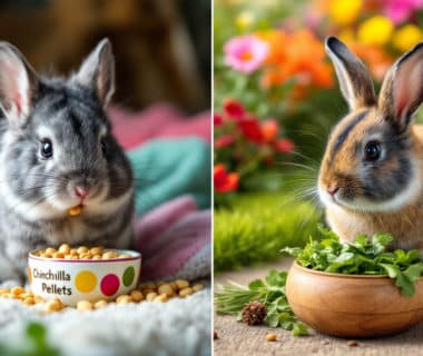 découvrez les différences essentielles entre l'alimentation en granulés pour chinchillas et lapins. apprenez pourquoi ces petits rongeurs ont des besoins nutritionnels distincts et comment leur offrir la meilleure alimentation adaptée à leur santé.