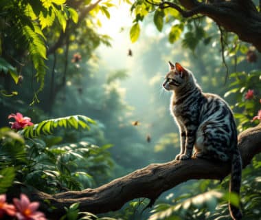 découvrez les raisons pour lesquelles le chat marbré est si rarement aperçu dans la nature et explorez les majestueuses forêts d'asie du sud-est qui lui servent d'habitat. plongez dans l'univers fascinant de cette espèce discrète et admirez la beauté des écosystèmes qu'elle habite.