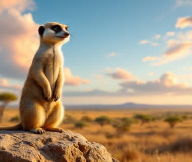 découvrez les mystères du suricate, cet animal fascinant, qui adopte des positions de guet pour protéger son groupe. apprenez comment son système d'alerte efficace fonctionne et les raisons qui le poussent à surveiller son environnement pour assurer la sécurité de sa communauté.