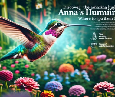 découvrez les fascinantes particularités du vol stationnaire du colibri d'anna, un oiseau unique en son genre. apprenez où observer ces merveilles de la nature en amérique et plongez dans leur habitat naturel.