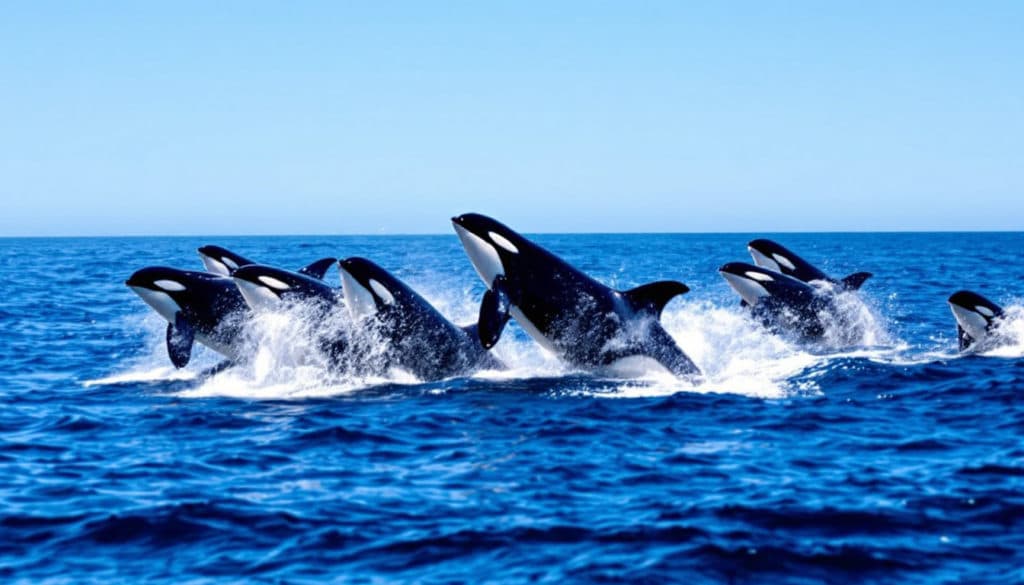 Orques en action : Stratégies de chasse et lieux d'observation en groupe