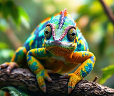 découvrez comment identifier le caméléon panthère parmi les autres espèces de caméléons, et apprenez-en plus sur ses couleurs fascinantes qui varient en fonction de l'environnement et de son humeur.