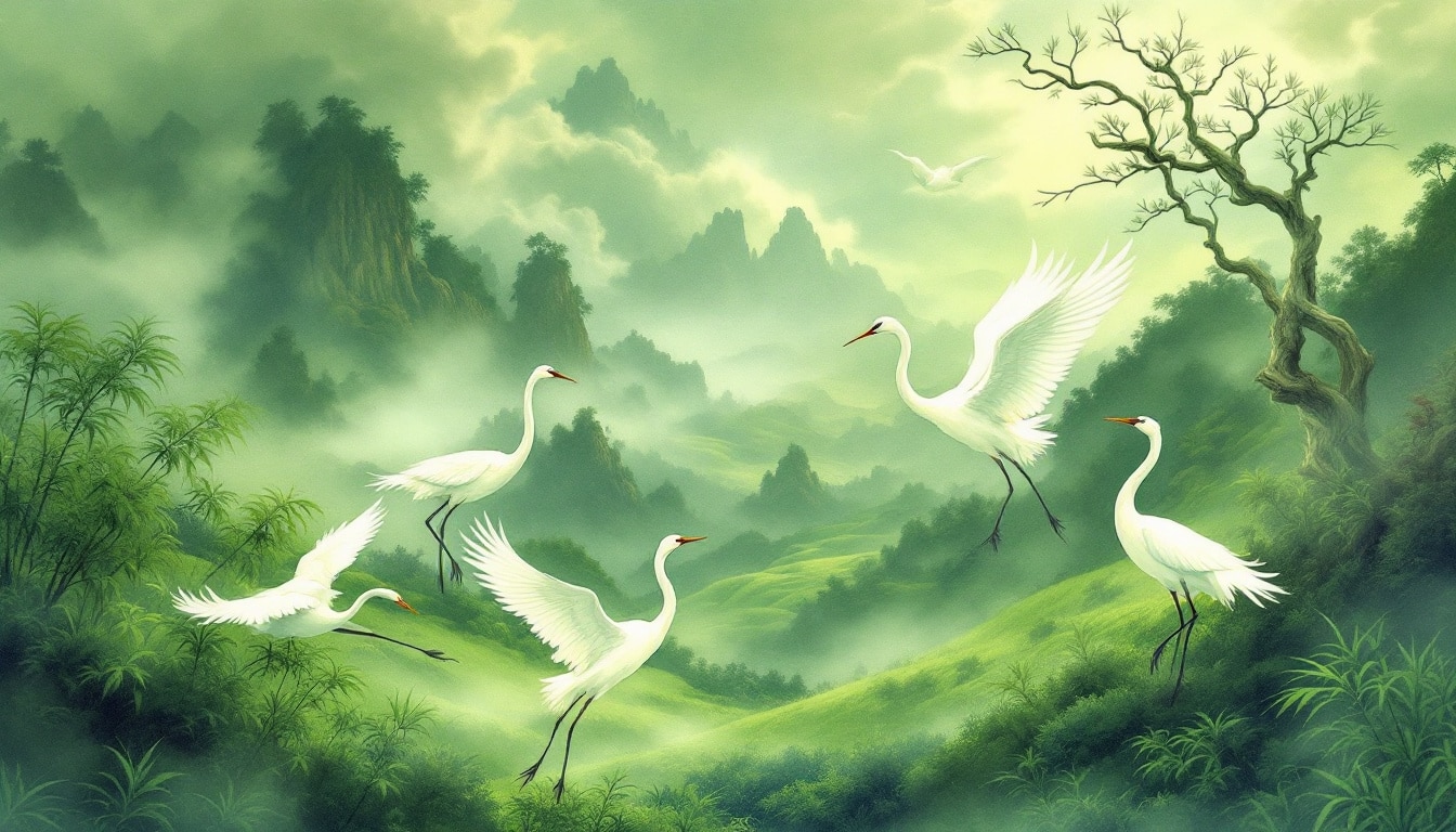 découvrez comment saisir la danse en groupe des majestueuses grues blanches et apprenez à quelle période elles migrent. plongez dans l'univers fascinant de ces oiseaux emblématiques et observez leur comportement unique lors de leurs trajets migratoires.