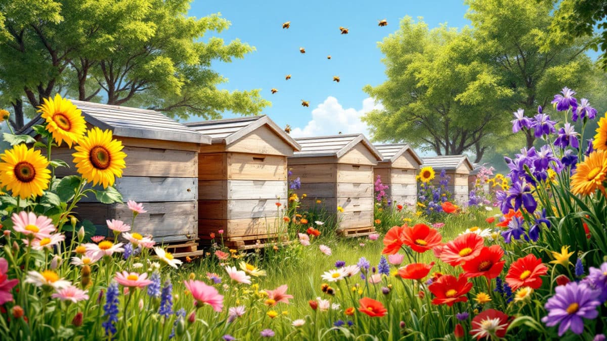 découvrez les conditions idéales pour encourager la diversité florale autour des ruches et améliorer la santé des abeilles. apprenez comment les choix de plantes et l'aménagement paysager peuvent influencer positivement l'écosystème apicole.
