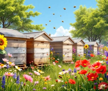 découvrez les conditions idéales pour encourager la diversité florale autour des ruches et améliorer la santé des abeilles. apprenez comment les choix de plantes et l'aménagement paysager peuvent influencer positivement l'écosystème apicole.