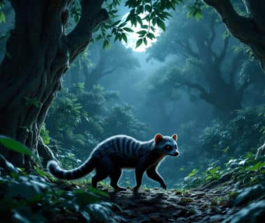 découvrez les mystères nocturnes de la civette : où se déplace-t-elle la nuit et quels indices laissent ses déplacements ? plongez dans l'univers fascinant de cet animal discret et apprenez à reconnaître ses traces et signes distinctifs.