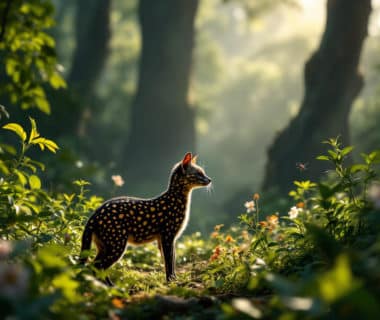 découvrez les secrets de la genette, cet animal mystérieux et discret des forêts africaines. apprenez où et comment observer cet élégant prédateur dans son habitat naturel.