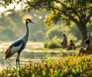 découvrez les raisons qui font de la grue couronnée une espèce protégée et explorez les stratégies pour sensibiliser les populations locales à sa conservation. informez-vous sur les enjeux écologiques et les actions concrètes à entreprendre pour préserver cette espèce fascinante.