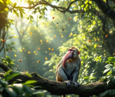 découvrez les étonnantes curiosités du singe nasique, ce primate au nez unique, et explorez les régions de bornéo où vous pourrez l'observer dans son habitat naturel. plongez dans le monde fascinant de cette espèce emblématique et apprenez pourquoi elle est si particulière.