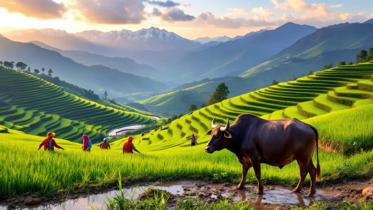 découvrez les rizières emblématiques où le buffle d'eau trouve refuge et plongez dans l'importance cruciale de cet animal dans l'agriculture locale. comprenez comment sa présence enrichit les traditions agricoles et favorise une pratique durable.