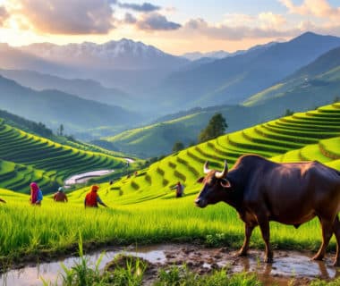 découvrez les rizières emblématiques où le buffle d'eau trouve refuge et plongez dans l'importance cruciale de cet animal dans l'agriculture locale. comprenez comment sa présence enrichit les traditions agricoles et favorise une pratique durable.