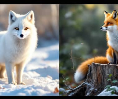 découvrez comment distinguer le renard arctique de son cousin roux grâce à des caractéristiques physiques et comportementales uniques. explorez également les incroyables adaptations du renard arctique qui lui permettent de survivre dans des environnements extrêmes.