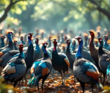 découvrez les caractéristiques qui permettent de distinguer les pintades sauvages et plongez dans l'univers fascinant de leur danse rituelle. apprenez pourquoi ces oiseaux émettent des sons si bruyants lors de leurs performances, révélant des comportements fascinants et une communication unique en milieu naturel.