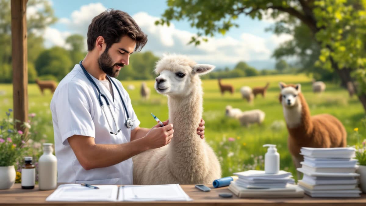 découvrez les clés pour assurer des soins vétérinaires adaptés aux camélidés, avec des conseils sur la vaccination et le vermifuge pour garantir leur santé et leur bien-être.