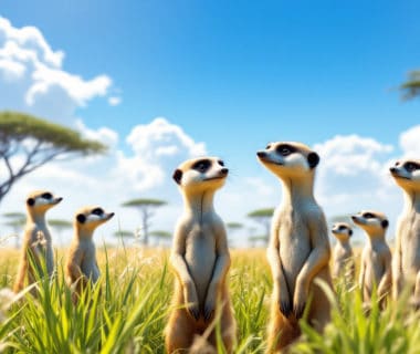 découvrez pourquoi le suricate choisit la vie en groupe pour sa survie dans la savane. plongez dans les dangers qui le guettent, des prédateurs aux conditions environnementales, et apprenez comment cette dynamique sociale leur permet de faire face aux défis de leur habitat.
