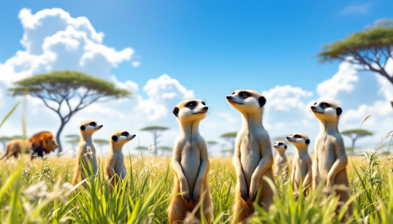 découvrez pourquoi le suricate choisit la vie en groupe pour sa survie dans la savane. plongez dans les dangers qui le guettent, des prédateurs aux conditions environnementales, et apprenez comment cette dynamique sociale leur permet de faire face aux défis de leur habitat.