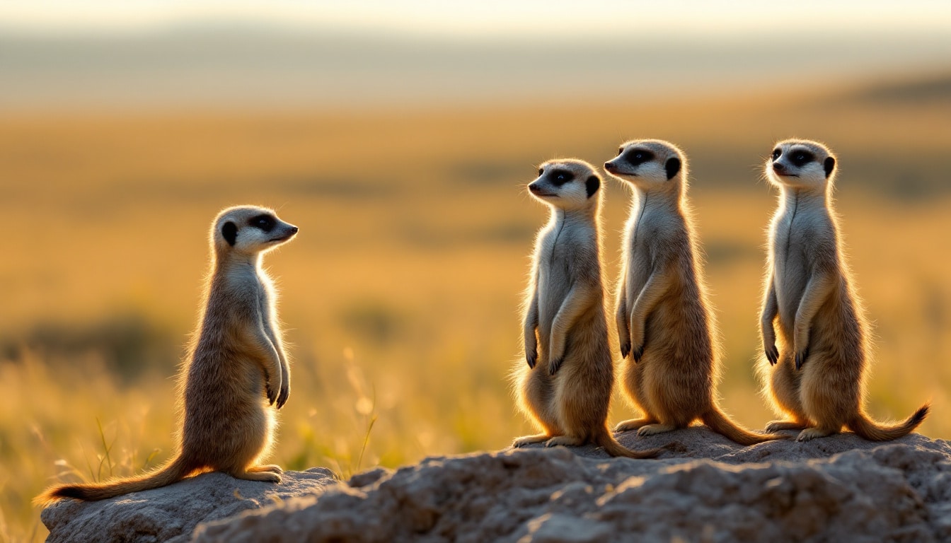 découvrez pourquoi les suricates choisissent de vivre en groupe dans la savane et explorez les dangers qui les menacent dans cet habitat sauvage. apprenez-en davantage sur leur comportement social et les prédateurs qui rôdent autour d'eux.