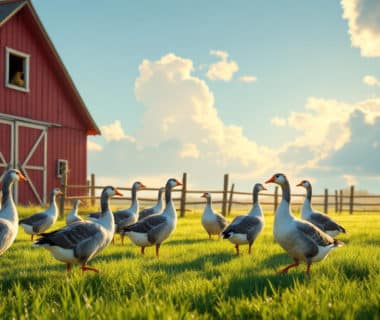 découvrez pourquoi les oies sont des animaux de garde efficaces dans les fermes. leur vigilance, leur comportement protecteur et leur capacité à dissuader les prédateurs en font des alliées indispensables pour la sécurité du bétail et des cultures.