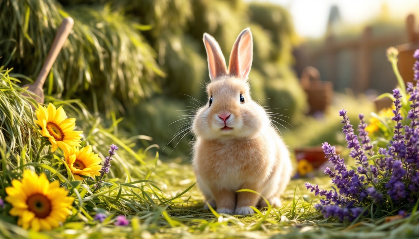 découvrez l'importance cruciale d'un accès permanent à du foin de qualité pour les lapins d'élevage. apprenez comment cela contribue à leur santé digestive, à leur bien-être général et à leur croissance optimale. informez-vous sur les bienfaits d'une alimentation adaptée pour vos compagnons à grandes oreilles.