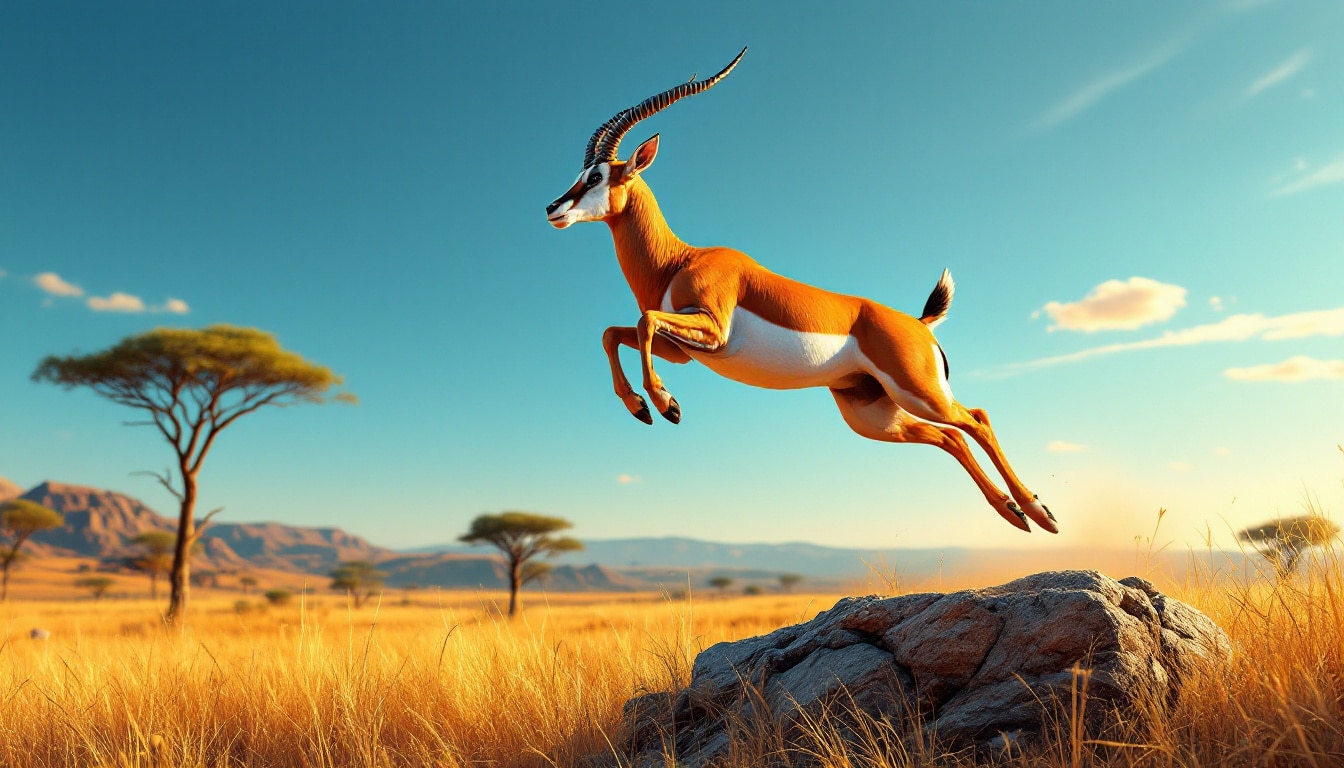 découvrez les incroyables sauts du springbok, un symbole des savanes africaines. apprenez où observer ce magnifique animal dans son habitat naturel tout en explorant ses techniques de saut spectaculaires et son adaptation à l'environnement. plongez dans l'univers fascinant de cette espèce emblématique.