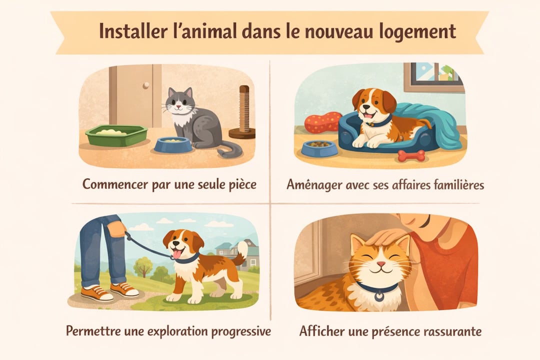 déménagement animal de compagnie